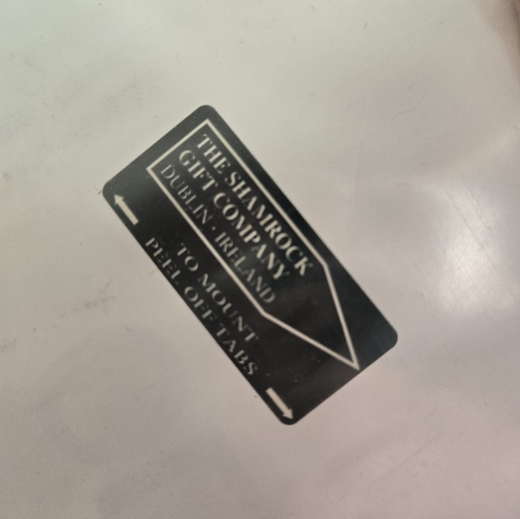 Plastic Dublin Sign In Package - Picture 3 of 3